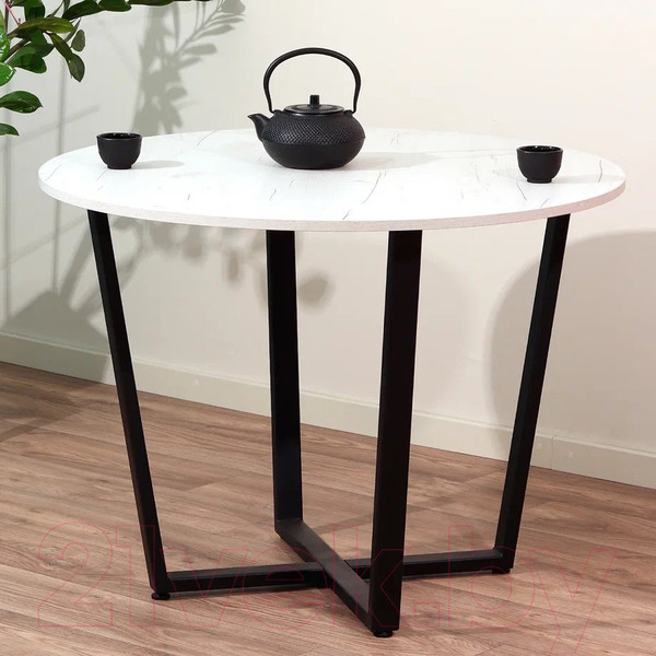 Изображение товара Подстолье Millwood Орлеан D120 (черный металл)