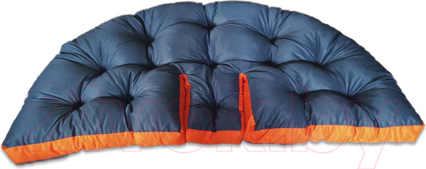 Изображение товара Бескаркасное кресло-трансформер Angellini 9с0013тр (L, серый/оранжевый)