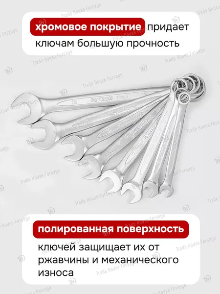 Изображение товара Набор ключей Patron P-5086MP (47398)