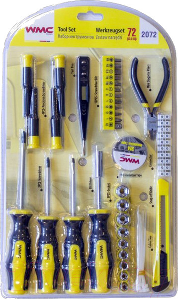 Изображение товара Универсальный набор инструментов WMC Tools 2072