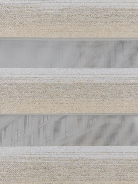 Изображение товара Рулонная штора Lm Decor Дабл ДН LB 55-01 61x160 (белый/бежевый)