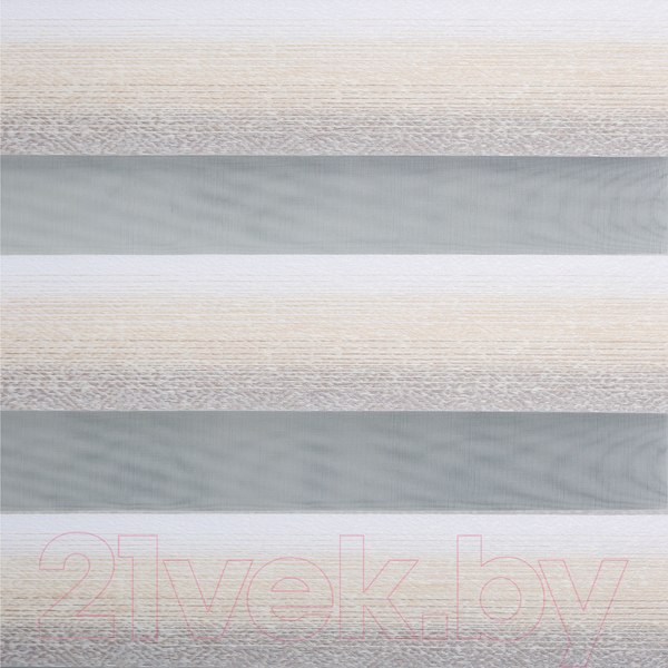 Изображение товара Рулонная штора Lm Decor Дабл ДН LB 55-02 57x160 (бежевый/серый)