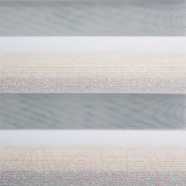 Изображение товара Рулонная штора Lm Decor Дабл ДН LB 55-02 57x160 (бежевый/серый)