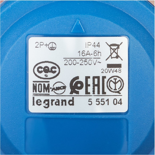 Изображение товара Розетка штепсельная Legrand 90105