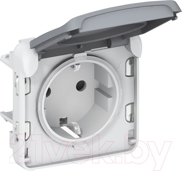 Изображение товара Розетка Legrand Plexo 69571 (серый)