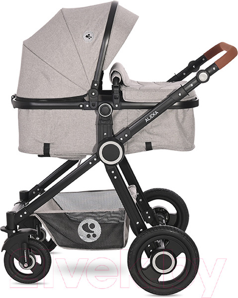 Изображение товара Детская универсальная коляска Lorelli Alexa 3 в 1 Opaline Grey Elephants / 10021292185