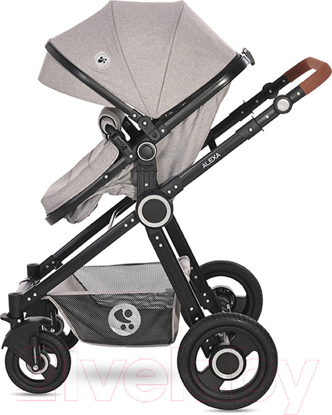 Изображение товара Детская универсальная коляска Lorelli Alexa 3 в 1 Opaline Grey Elephants / 10021292185