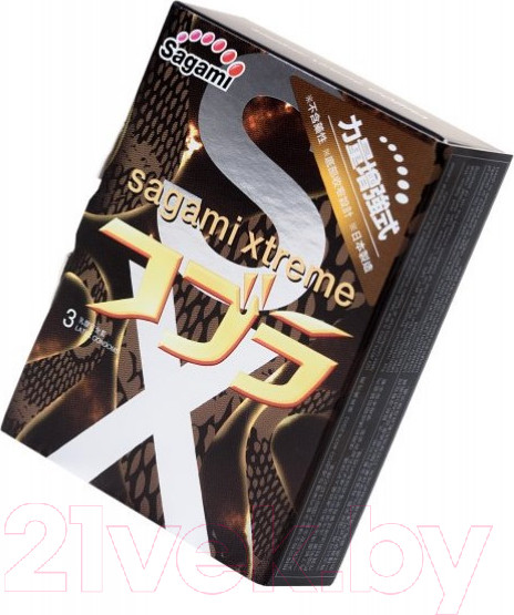 Изображение товара Презервативы Sagami Xtreme Cobra №3 / 723/1