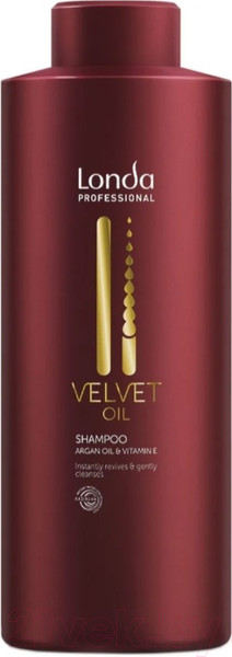 Изображение товара Шампунь для волос Londa Professional Velvet Oil с аргановым маслом (1л)