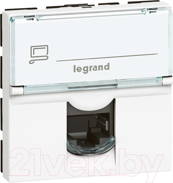 Изображение товара Розетка Legrand Mosaic 76565 (белый)