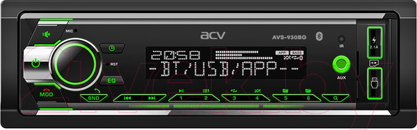Изображение товара Бездисковая автомагнитола ACV AVS-930BG