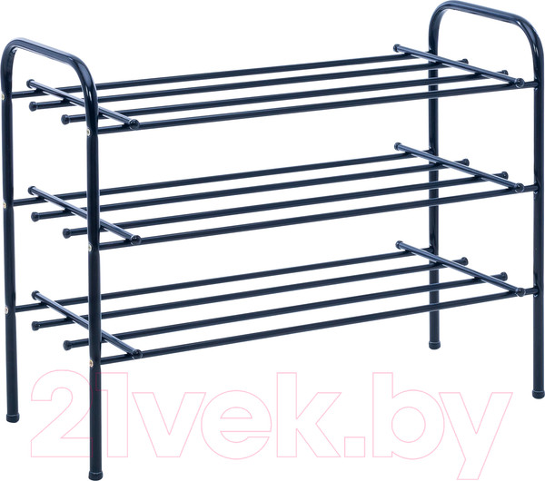 Изображение товара Полка для обуви Импэкс Leset Комо 3 (черный)