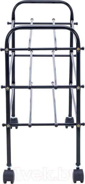 Изображение товара Полка для обуви Импэкс Leset Комо 3 с колесами (черный)