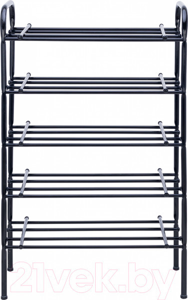 Изображение товара Полка для обуви Импэкс Leset Комо 5 (черный)