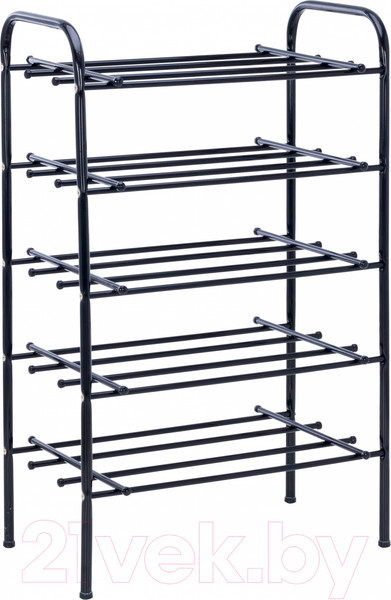 Изображение товара Полка для обуви Импэкс Leset Комо 5 (черный)