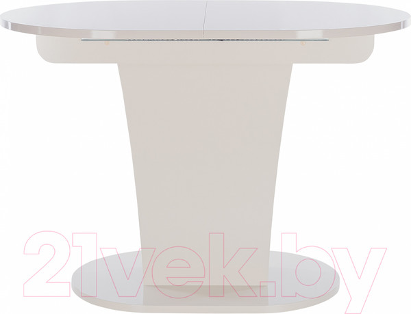 Изображение товара Обеденный стол Импэкс Leset Флер (бежевый глянец)