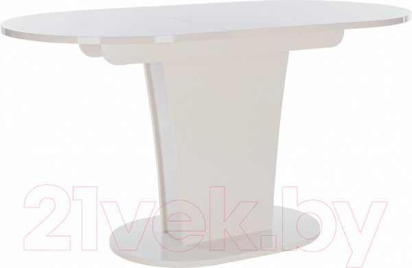 Изображение товара Обеденный стол Импэкс Leset Флер (бежевый глянец)