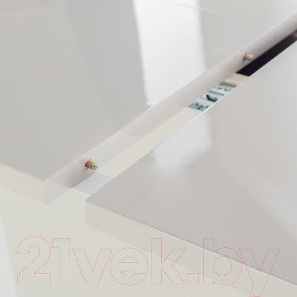 Изображение товара Обеденный стол Импэкс Leset Флер (бежевый глянец)