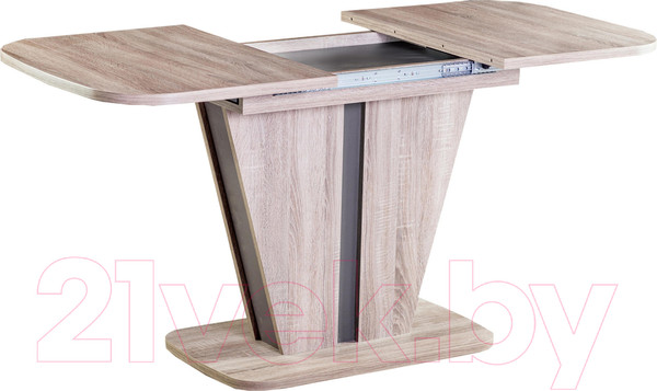 Изображение товара Обеденный стол Импэкс Leset Бари (дуб сакраменто/антрацит)