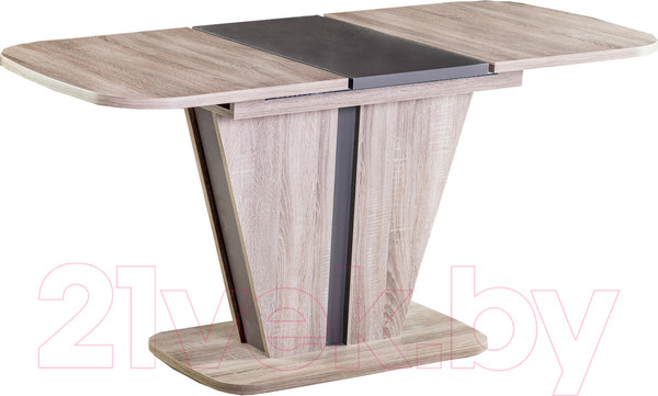 Изображение товара Обеденный стол Импэкс Leset Бари (дуб сакраменто/антрацит)