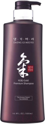 Изображение товара Шампунь для волос Daeng Gi Meo Ri Ki Gold Premium Увлажняющий (500мл)