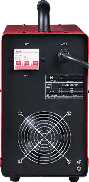 Изображение товара Инвертор сварочный Fubag IR 250 T (41117)