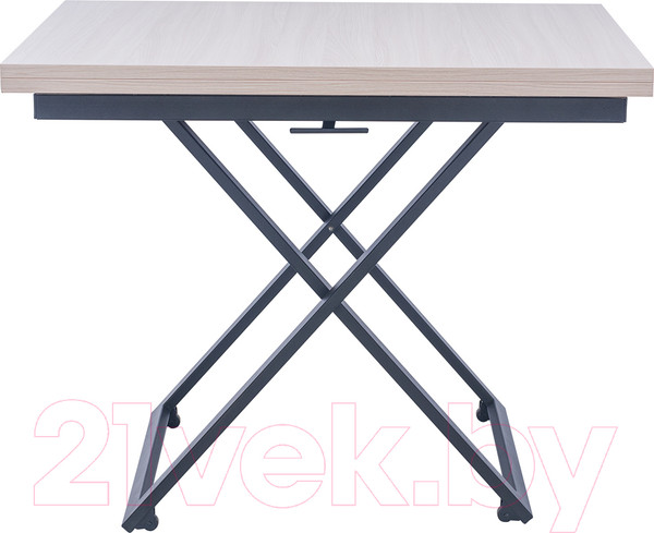 Изображение товара Стол-трансформер Импэкс Leset Манхэттен (черный муар/шимо светлый)