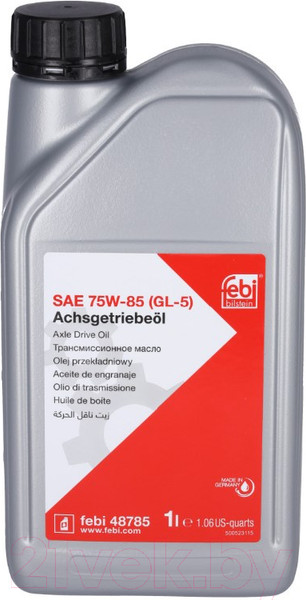 Изображение товара Трансмиссионное масло Febi Bilstein SAE 75W85 / 48785 (1л)