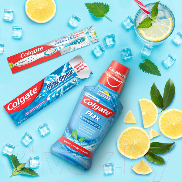 Изображение товара Зубная паста Colgate Макс Фреш с освежающими кристаллами. Взрывная мята (100мл)