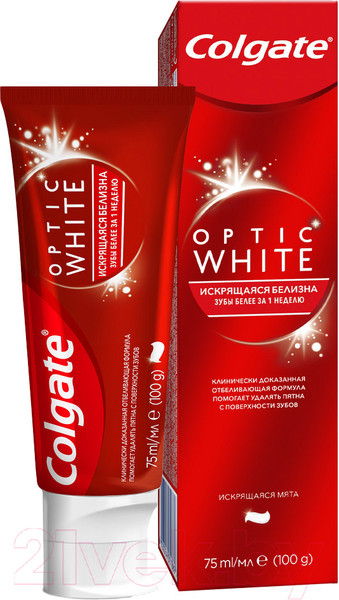 Изображение товара Зубная паста Colgate Optic White (75мл)