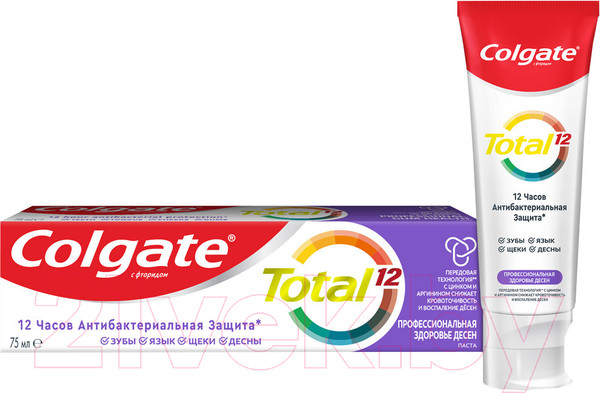 Изображение товара Зубная паста Colgate Total 12 Pro-Gum Health (75мл)