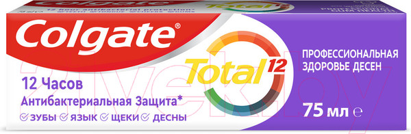 Изображение товара Зубная паста Colgate Total 12 Pro-Gum Health (75мл)
