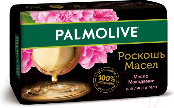 Изображение товара Мыло твердое Palmolive Роскошь масел. Масло макадамии (90г)