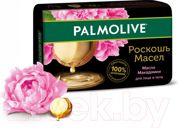 Изображение товара Мыло твердое Palmolive Роскошь масел. Масло макадамии (90г)