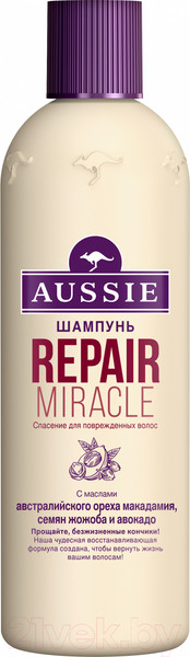Изображение товара Шампунь для волос Aussie Repair Miracle (300мл)