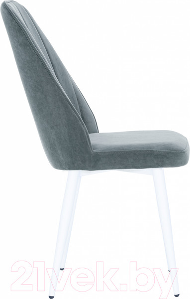 Изображение товара Стул Импэкс Leset Дрим (белый/велюр серый)