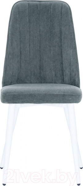 Изображение товара Стул Импэкс Leset Дрим (белый/велюр серый)