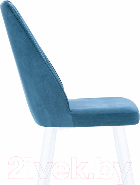 Изображение товара Стул Импэкс Leset Дрим (белый/велюр морская волна)