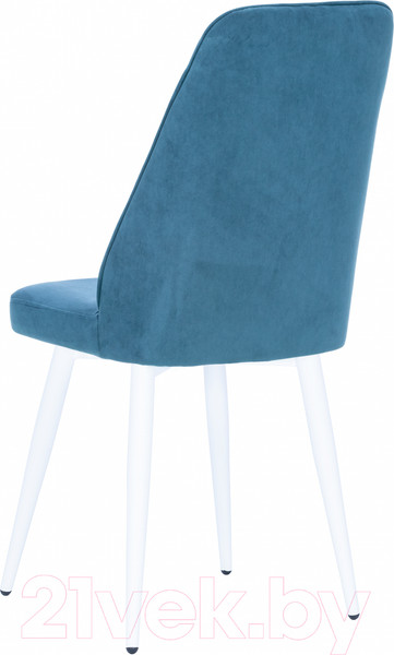 Изображение товара Стул Импэкс Leset Дрим (белый/велюр морская волна)