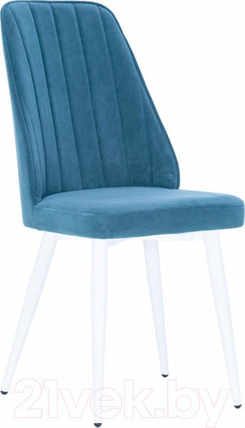 Изображение товара Стул Импэкс Leset Дрим (белый/велюр морская волна)