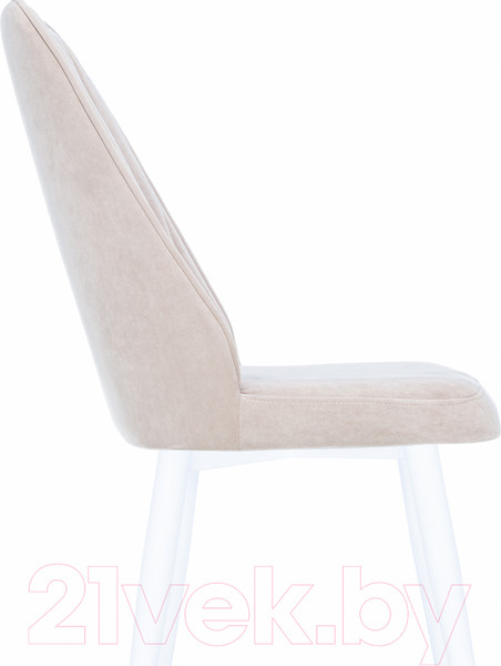 Изображение товара Стул Импэкс Leset Дрим (белый/велюр бежевый)
