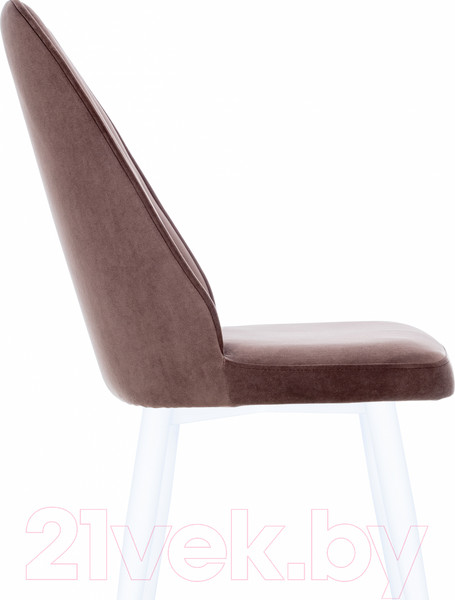 Изображение товара Стул Импэкс Leset Дрим (белый/велюр коричневый)