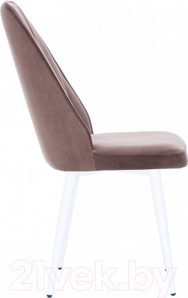 Изображение товара Стул Импэкс Leset Дрим (белый/велюр коричневый)