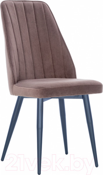 Изображение товара Стул Импэкс Leset Дрим (черный/велюр коричневый)