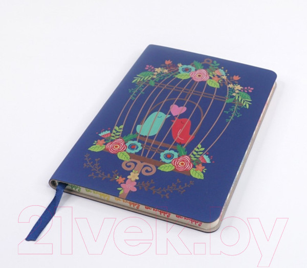Изображение товара Записная книжка Канц-Эксмо Be Happy! / КЗБХК6802990 (80л)