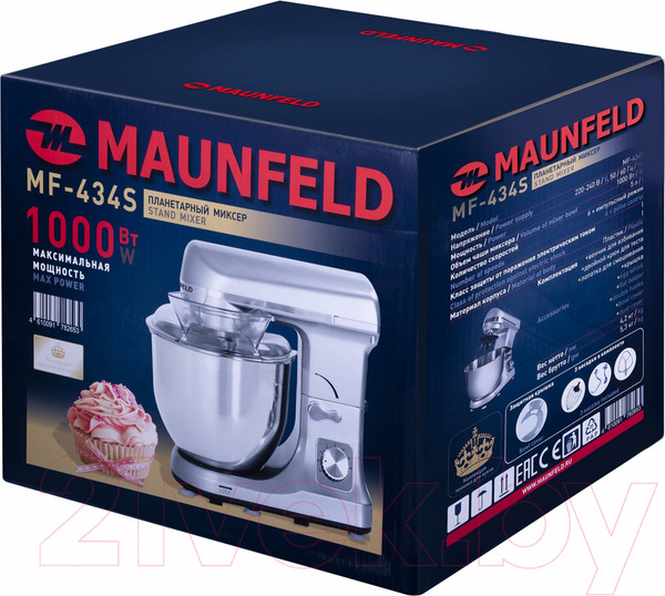 Изображение товара Миксер стационарный Maunfeld MF-434S