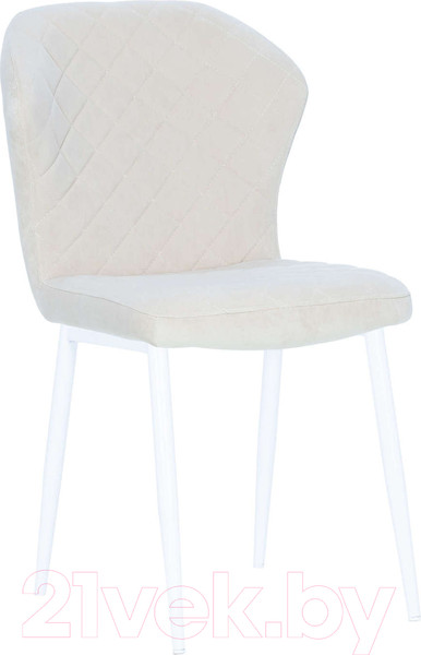 Изображение товара Стул Импэкс Leset Шейл (белый/велюр песочный)