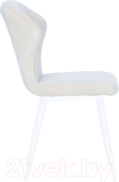 Изображение товара Стул Импэкс Leset Шейл (белый/велюр песочный)