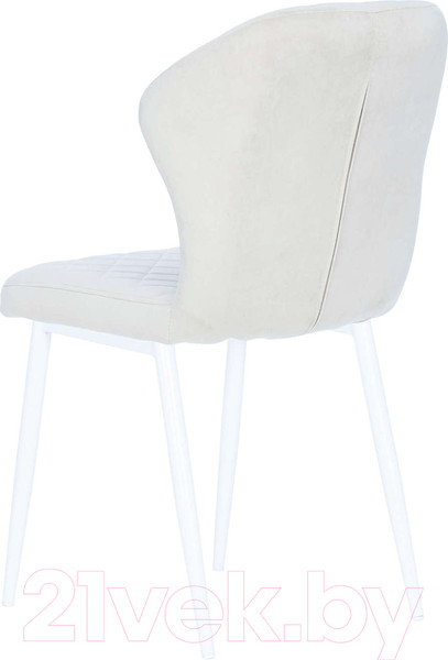 Изображение товара Стул Импэкс Leset Шейл (белый/велюр песочный)