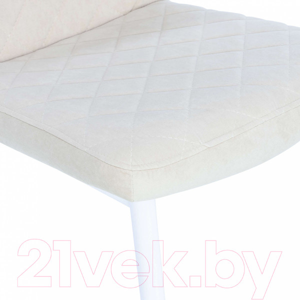 Изображение товара Стул Импэкс Leset Шейл (белый/велюр песочный)